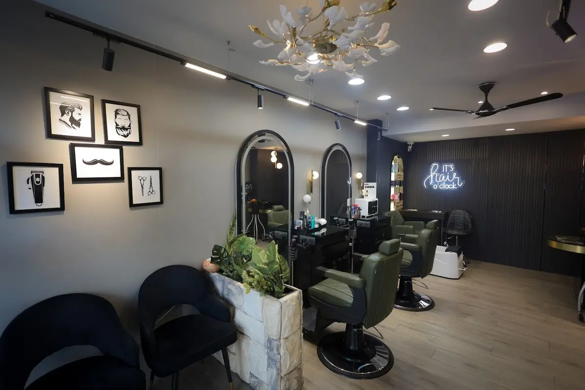 Hair styling floor at Kaya Planet